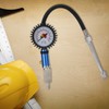 12 Bar Self clamping Tire Inflator with Air Pressure Gauge