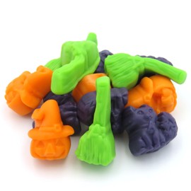 Beulah's Spooky Gummy Mix, 1 Pound Package, 80 Pieces of Candy