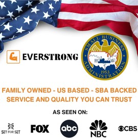 EVERSTRONG Elite Heavy Duty T-Bar Row Olympic Bars - Landmine Attachment for Barbell Workouts - Robust Steel Base for Home and Gym Fitness - Designed for 2-inch Olympic Barbell