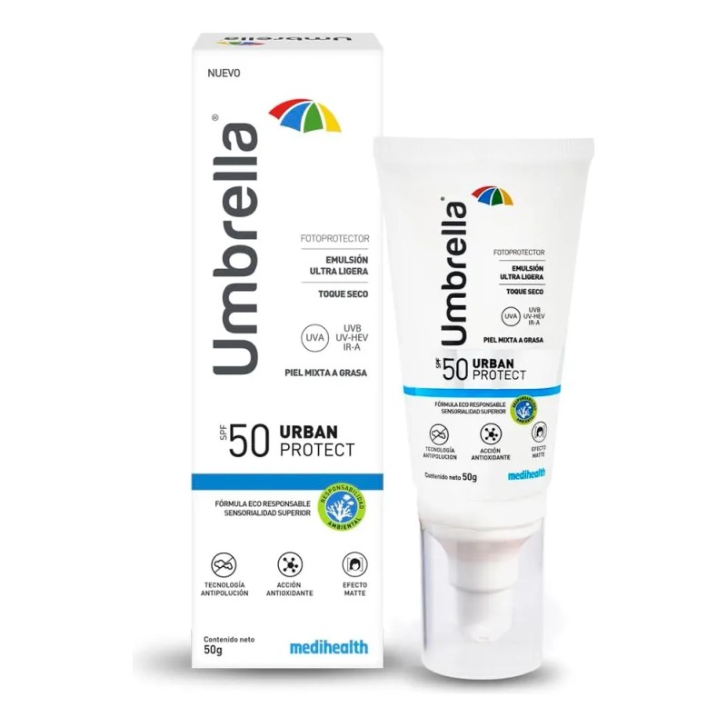 Umbrella Urban Protect Spf-50 | Piel Mixta A Grasa |
