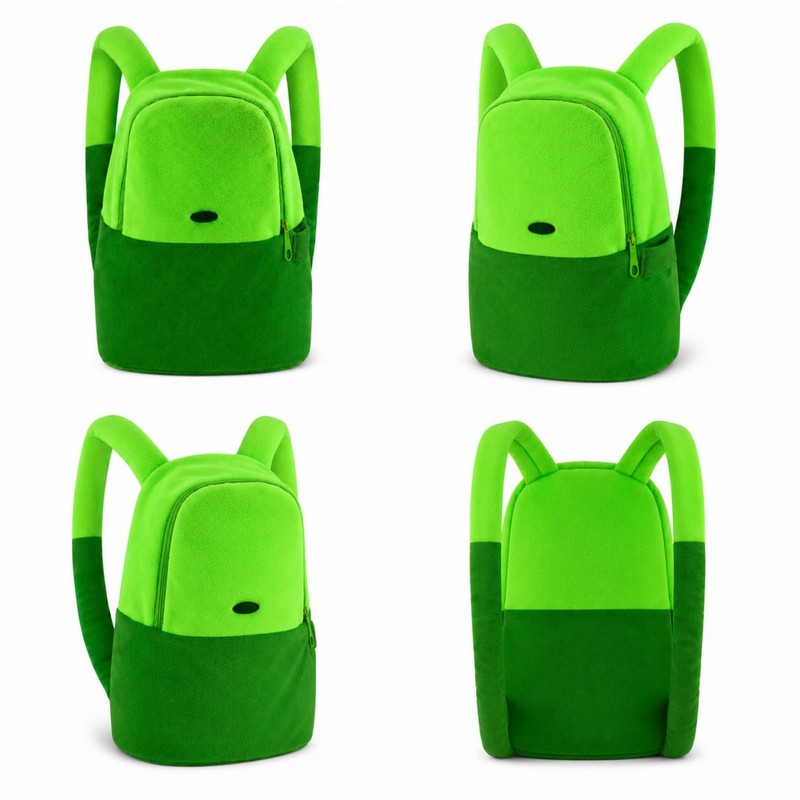 LARDEMOTO Green Anime Cosplay Backpack Medium Unisex Costume Accessories Bag
