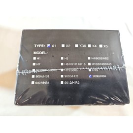 SEALIGHT Pair SEALIGHT X1 9006/HB4 100W 6000K White IP67 LED Headlight Bulbs Low Beam NEW