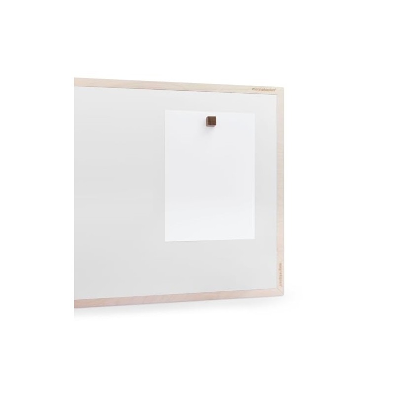 magnetoplan Design Magnets Wood Series Cube Premium Magnets Made of