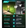 COXSENI Solar Pathway Lights Outdoor 6 Pack, Bright Solar Path
