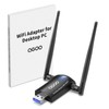WiFi Adapter for Desktop PC, QGOO Wireless AC1300Mbps USB 3.0
