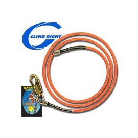 Climb Right 5/8" x 12' Wire Core Flipline