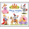 Vervaco Counted Cross Stitch Kit Knights and Princesses 11.2" x