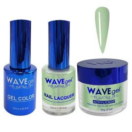WAVEGEL Soak-Off Gel, Nail Lacquer & Acrylic/Dip Powder Matching Set - Royal Collection - #084 Queen In A Carriage