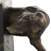 Deco 79 Polystone Dog Decorative Bookends Greyhound Non Skid Bookends