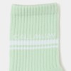 Callaway C25193204 Women's Antibacterial Deodorizing Short Socks (Line Pattern, Functional
