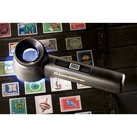 Overlay Magnifier with 10x Magnification, with LED