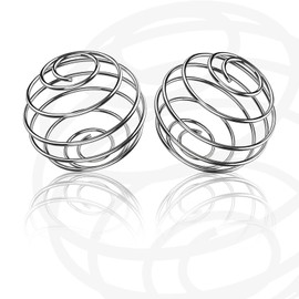 SOPSTUO 2Pcs Protein Shaker Ball, Stainless Steel Bottle Mixer Ball for Protein Shakes Formula, Food Grade Blender Balls for Mixer Bottles