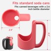Regular Can Holder with Handle, 2 Pack Hand Grip for