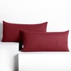 DecoKing 2 cushion covers 40 x 80 cm cotton zip