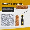 Threlaco Paint Roller Kit 3 Pcs Texture Sponge Paint Rollers