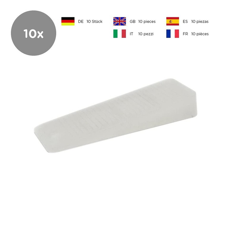 10 x Sossai® Door Wedge | TSK95 | Door Stopper