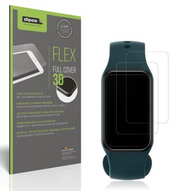 dipos FLEX 2 x Matte Screen Protectors Suitable for Blackview R10 Smartwatch 1.47 Inch, Anti-Reflective, 100% Display Cover, Fingerprint Compatible, Case-Friendly, Full Cover Screen Protector Film