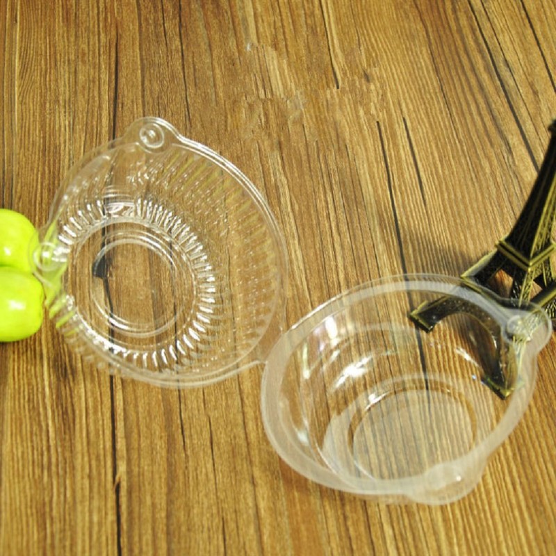 Xshelley 100 pieces PE Material Plastic Single Individual Cupcake Muffin