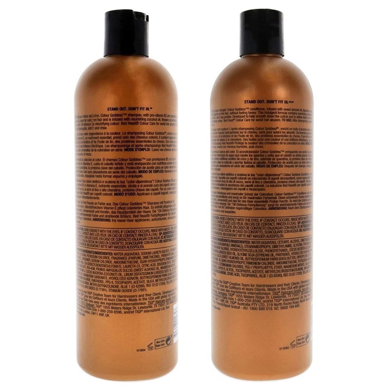 Tigi Bed Head Color Goddess Shampoo & Conditioner 25.36 Oz