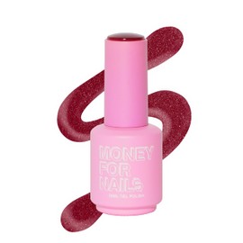 Money For Nails Soak Off UV LED Gel Nail Polish - Wears Up To 3 Weeks - Chip Resistant, No Peeling, Vegan Formula, 15mL (Charge It)