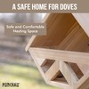 Punchau Cedar Open Mourning Dove Nesting Box for Outdoor -