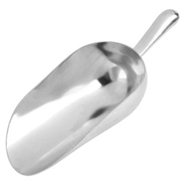 EVTSCAN Stainless Steel Ice Scoop 38oz, Small Metal Food Candy Scoop for Kitchen Bar Party Wedding