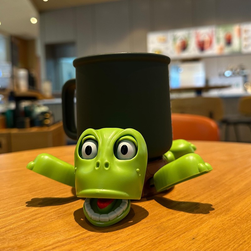 JOD® Turtle Cup Holder,Turtle Coaster with Funny Expression, Cup Holder