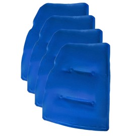 ICEHOF 4 Large Cooling Pads for Cooling Hat Extreme – 19.5 cm x 14 cm – For ICEHOF Ice Cap Cooling Pack Cooling Gel Cooling Pad