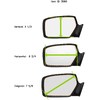 Fits 84-89 Nissan 300ZX, 200SX Right Passenger Clear Mirror Glass