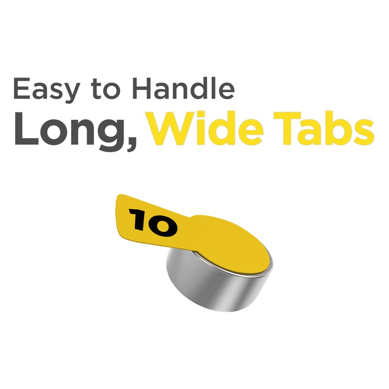 Rayovac Size 10 Hearing Aid Batteries (12 Pack)