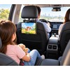 Car Headrest Tablet Holder for Backseat Viewing – Adjustable Foldable