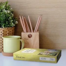 Faithfully Yours Designer Greetings Cheerful Get-Well Boxed Card Assortment, Wishing You Well with Biblical Scripture Verses (Box of 12 Greeting Cards with Envelopes)