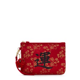 Kipling womens Zao Chinese New Year Wristlet, tango red, One Size