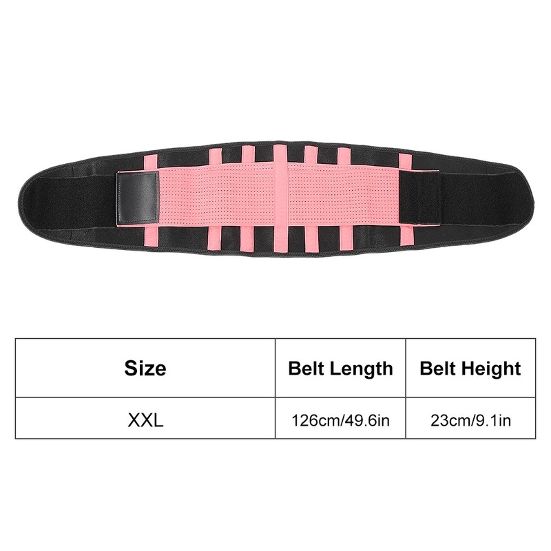 Elastic Adjustable Breathable Waist Belt Lumbar Support Fitness Sports Protection