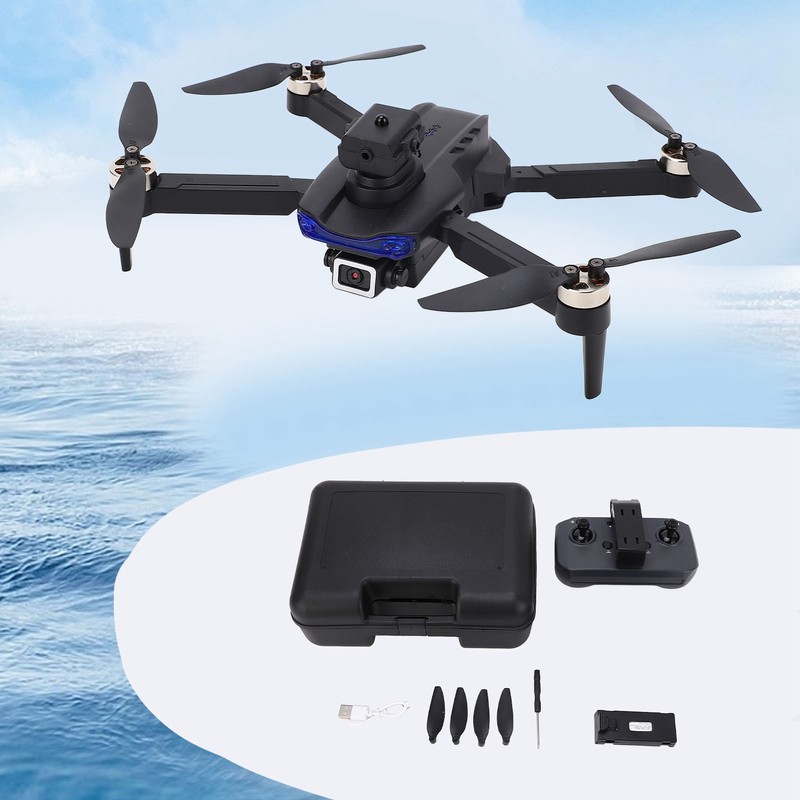 RC Drone Obstacle Avoidance Folding Camera Angle Adjustable Low Noise