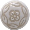 Craft Kart Set of 20 Off White Decorative Pull Knobs
