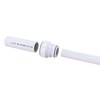 Keeney 96IPK Insta-Plumb 1-1/4 in. Plastic Push-to-Connect Trap Adapter, White