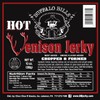Buffalo Bills Hot Venison Jerky Strips 10oz Pack (20 hot