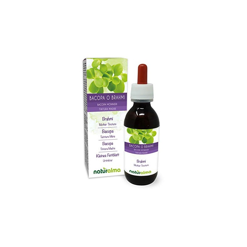 Bacopa or Brahmi (Bacopa monnieri) herb Alcohol-Free Mother Tincture Naturalma