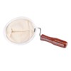 Reusable Washable Flannel Fabric Coffee Strainer with Wooden Handle Coffeesock