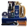 Kit Para Barba De 8 Piezas Con Aceite, Bálsamo Y