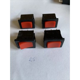 PRIMESOURCE PR6 SERIES  ROCKER SWITCH PR SPDT 6A @ @ 250AC ON/OFF/ON, NEW QUANTITY OF (4)