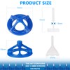 Deuvuo Tile Leveling System 2mm, 300 Pcs Revolutionary 2mm Tile