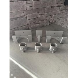 Großes Set Wandhalterung für Vorwerk Kobold AC7 Deckenmontage