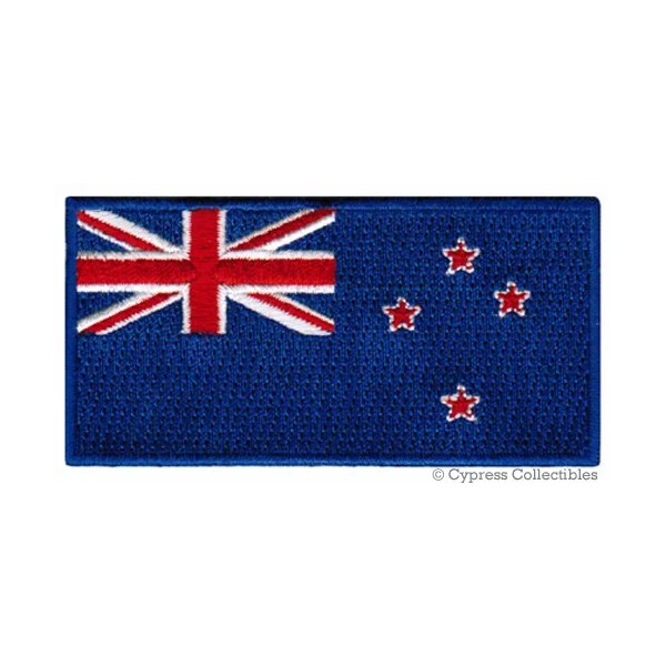 Cypress Collectibles Inc. NEW ZEALAND FLAG PATCH KIWI EMBLEM embroidered