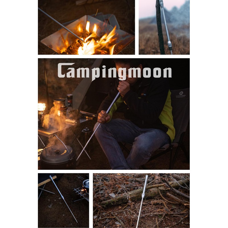 CAMPINGMOON Fire Blowing Stick Split Type Compact Fire Starter MS-43