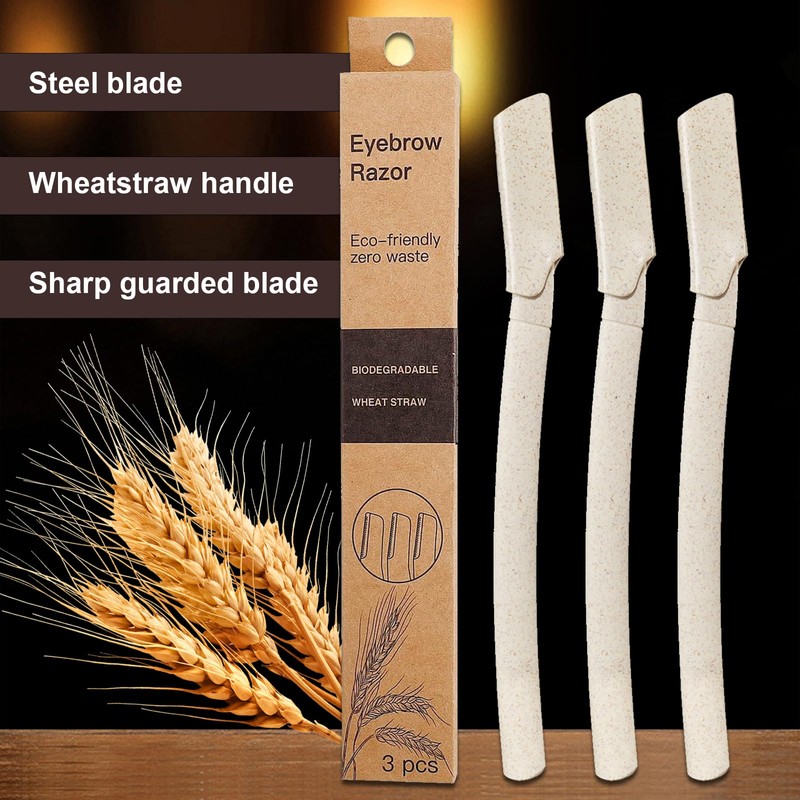3 Pcs Dermaplaning Blades for Face, Face Razors for Women,