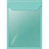 KING JIM Flatty 5316 Bag-in-Bag Case, A4 Size, Vertical, Mint