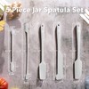 DI ORO Silicone Jar Spatulas for Scraping - Rubber Spatulas