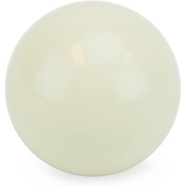 Sinsilvie 2" or 1 7/8" Snooker Cue Ball,Billards White Cue Ball UK Pool Size,White Pool Balls (2"(50.8mm))